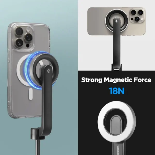 Spigen S580W MagSafe Tripod Selfie Stick Longer Version Black (AMP07659) - Image 8