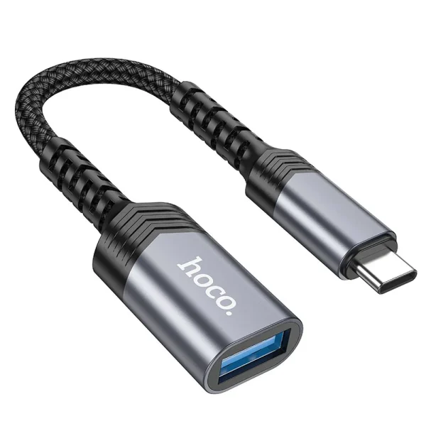 Hoco UA24 Adapter Type-C to USB-A Female USB3.0 Black - Image 9