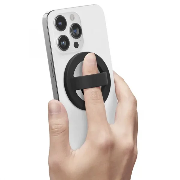 Caseology by Spigen MagSafe Nano Pop Silicone Phone Holder Black Sesame (AFA07060) - Image 6