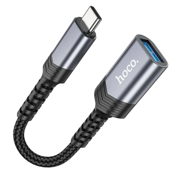 Hoco UA24 Adapter Type-C to USB-A Female USB3.0 Black - Image 8