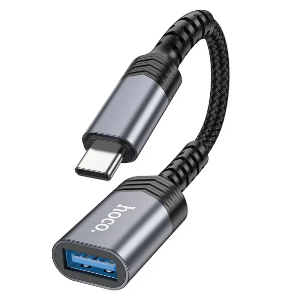 Hoco UA24 Adapter Type-C to USB-A Female USB3.0 Black - Image 6