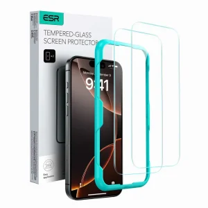 ESR Tempered Glass Clear 2Pack-Apple iPhone 16 Pro