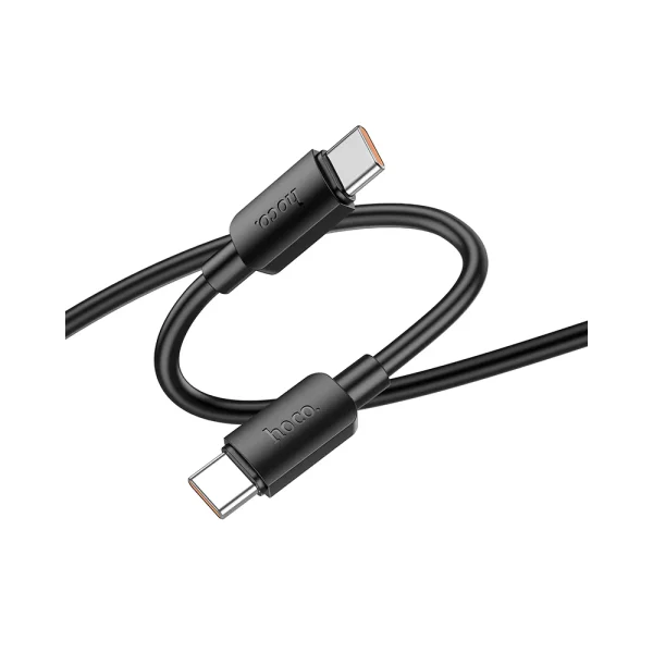 Hoco X96 Cable 100W 1m Black (Type-C to Type-C)