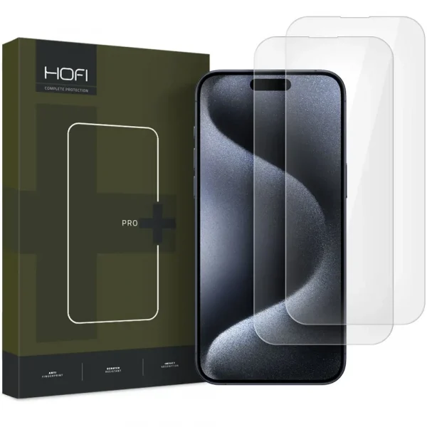 Hofi Glass Pro+ 2-Pack Clear-Apple iPhone 16