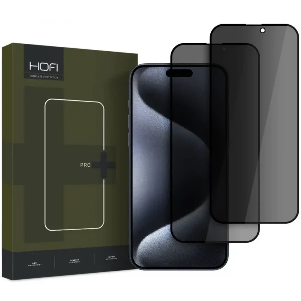 Hofi Privacy Glass Pro+ 2-Pack-Apple iPhone 16