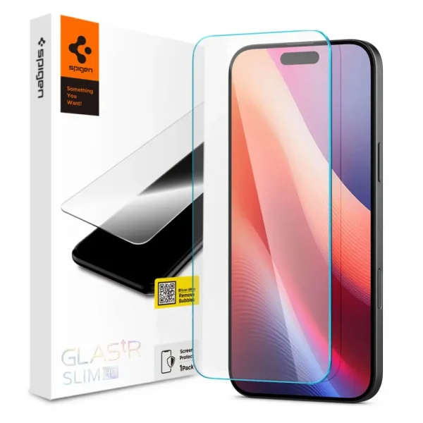 Spigen GLAS.tR Slim Clear-Apple iPhone 16/15 (AGL06910)