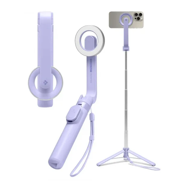 Spigen S571W MagSafe Tripod Selfie Stick Lavender (AMP07658)