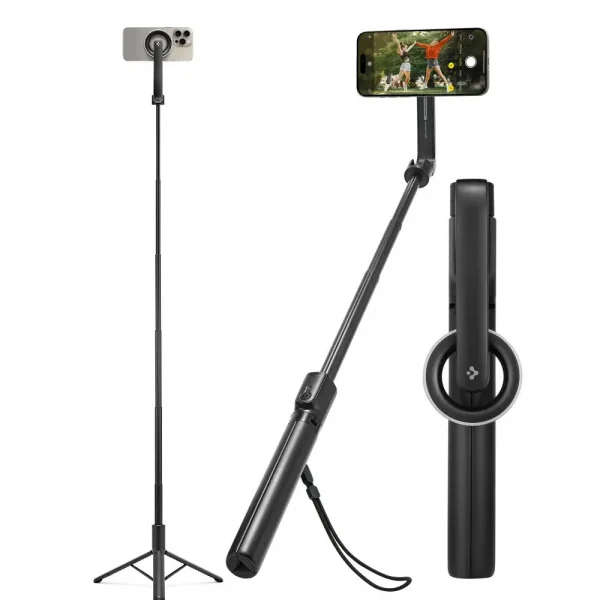 Spigen S580W MagSafe Tripod Selfie Stick Longer Version Black (AMP07659)