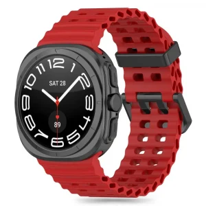 Tech-Protect Icon Band Pro Crimson Red-Samsung Galaxy Watch Ultra (47mm)