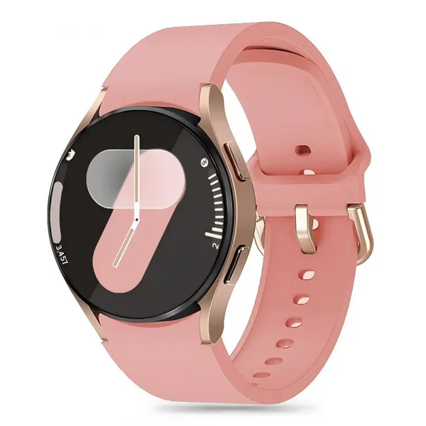 Tech-Protect Silicone Band Dusty Pink-Samsung Galaxy Watch 4/5/5 Pro/6/7/FE