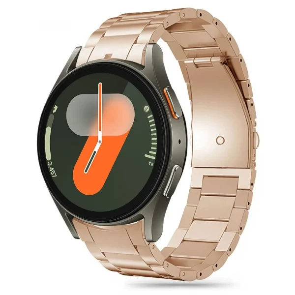 Tech-Protect Stainless Band Blush Gold-Samsung Galaxy Watch 4/5/5 Pro/6/7/FE