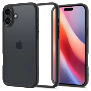 Θήκη Spigen Ultra Hybrid Matte Black-Apple iPhone 16 Plus (ACS08072)