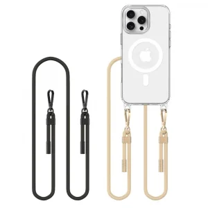 Θήκη Tech-Protect Flexair Chain MagSafe Black & Taupe-Apple iPhone 16 Pro Max