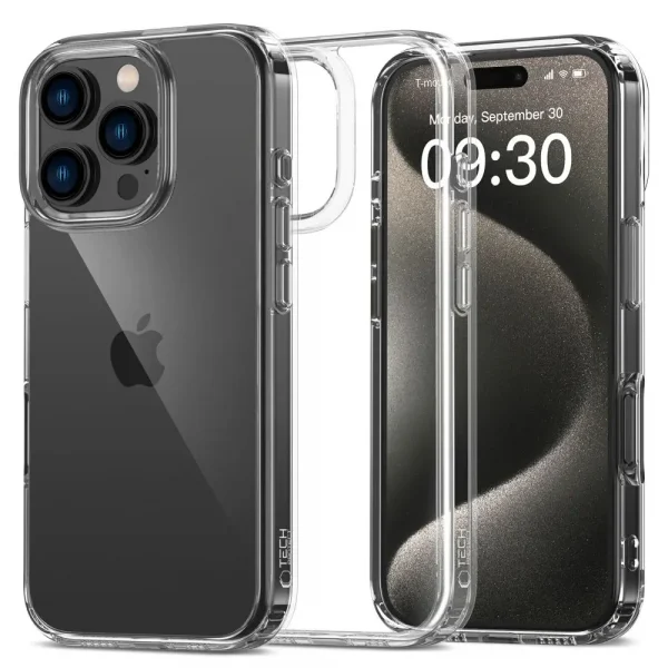 Θήκη Tech-Protect Flexair Hybrid Clear-Apple iPhone 16 Pro