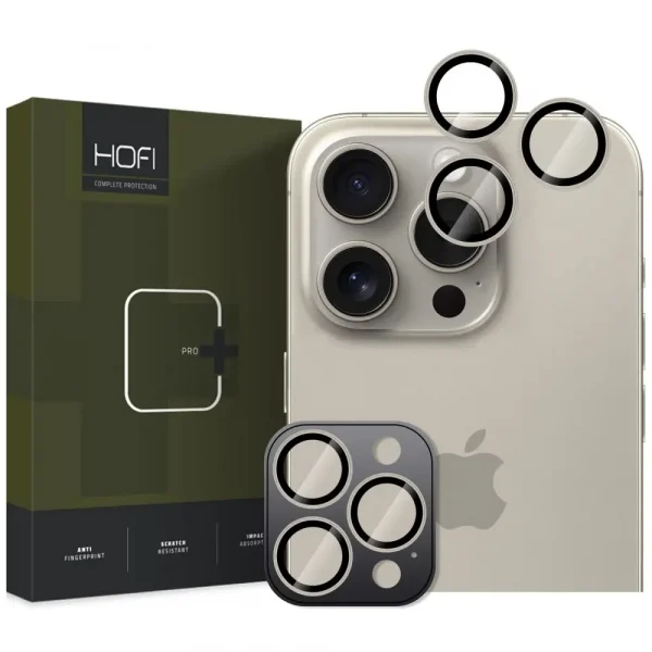 Hofi Camring Pro+ Natural Titanium-Apple iPhone 16 Pro/16 Pro Max