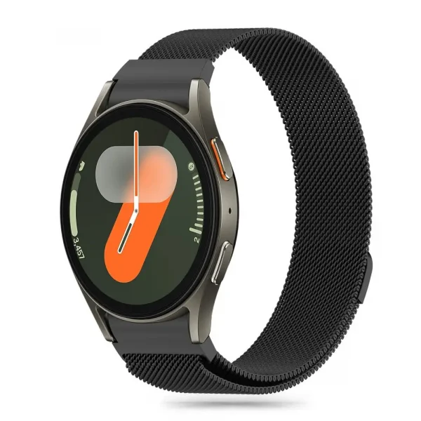 Tech-Protect Milanese Band Black-Samsung Galaxy Watch 4/5/5 Pro/6/7/FE