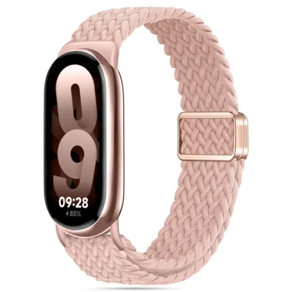 Tech-Protect NylonMag Dusty Rose-Xiaomi Smart Band 8/9/NFC