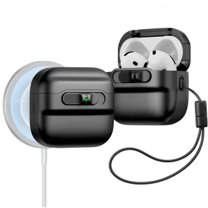 Θήκη ESR Pulse FlickLock (HaloLock) Black-Apple AirPods 4