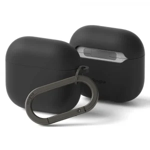 Θήκη Ringke Silicone Black-Apple AirPods 4