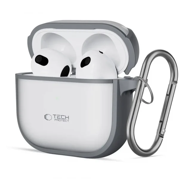 Θήκη Tech-Protect MagMat Matte Grey-Apple AirPods 4