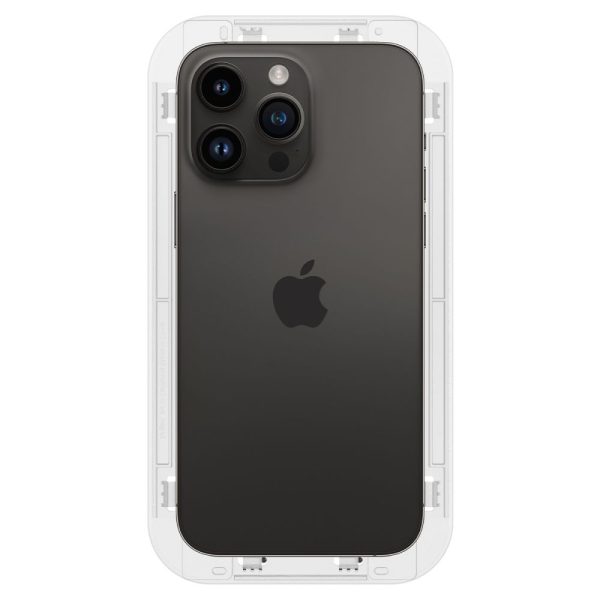 Spigen EZ Fit GLAS.tR Slim (Sensor Protection) 2PCS Clear-Apple iPhone 14 Pro Max (AGL05202) - Image 22