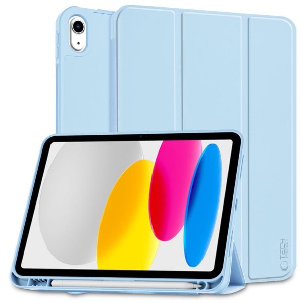 Tech-Protect Smart Case Pen Sky Blue-Apple iPad 10.9" (2022) - Image 8