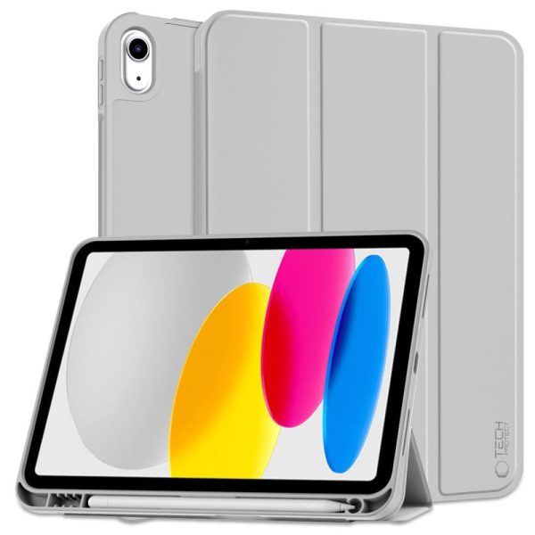 Tech-Protect Smart Case Pen Grey-Apple iPad 10.9" (2022) - Image 8