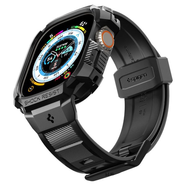 Spigen Rugged Armor Pro Black-Apple Watch Ultra 1/2 49mm (ACS05460) - Image 25