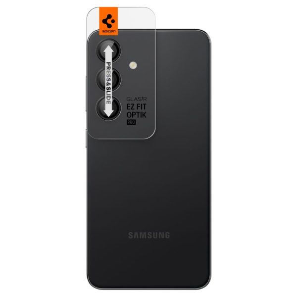 Spigen Lens Protector EZ Fit GLAS.tR Optik Pro 2PCS Black-Samsung Galaxy S23/S23+ Plus (AGL05962) - Image 11