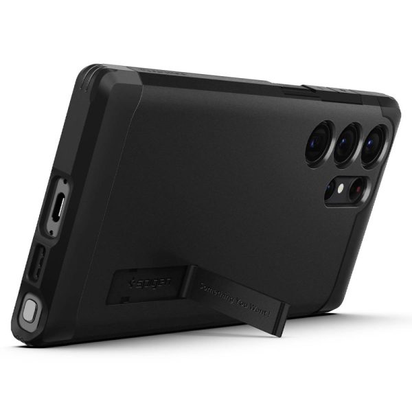 Θήκη Spigen Tough Armor Black-Samsung Galaxy S23 Ultra (ACS05623) - Image 27