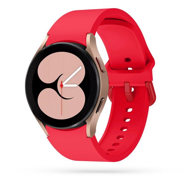 Tech-Protect Icon Band Coral Red-Samsung Galaxy Watch 4/5/5 Pro/6/7/FE - Image 2