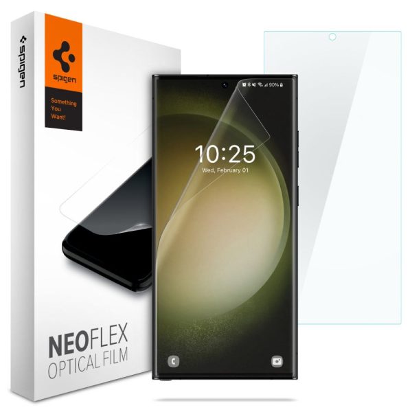 Spigen Screen Protector Neo Flex 2PCS Clear-Samsung Galaxy S23 Ultra (AFL05943) - Image 11