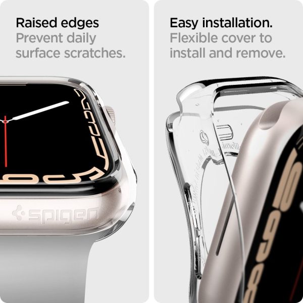 Θήκη Spigen Liquid Crystal Clear-Apple Watch Series 40/41mm (ACS04195) - Image 13