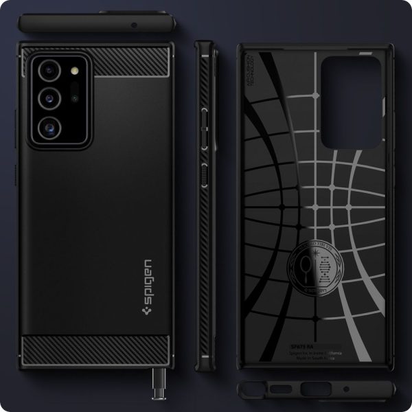 Spigen Rugged Armor Black for Samsung Galaxy Note 20 Ultra (ACS01391) - Image 14