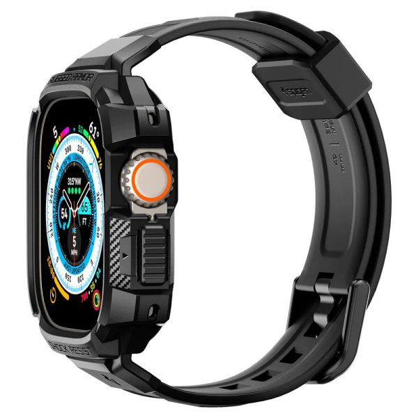 Spigen Rugged Armor Pro Black-Apple Watch Ultra 1/2 49mm (ACS05460) - Image 28