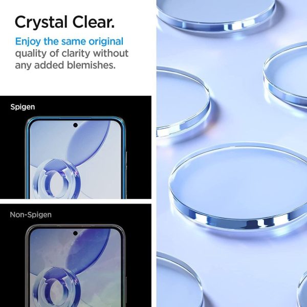 Spigen Align Master GLAS.TR Slim 2 Pack Clear-Samsung Galaxy A54 5G (AGL05966) - Image 13