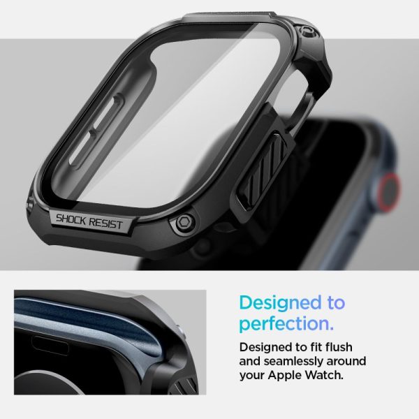 Θήκη Spigen Tough Armor Black-Apple Watch 10 46mm (ACS08603) - Image 12