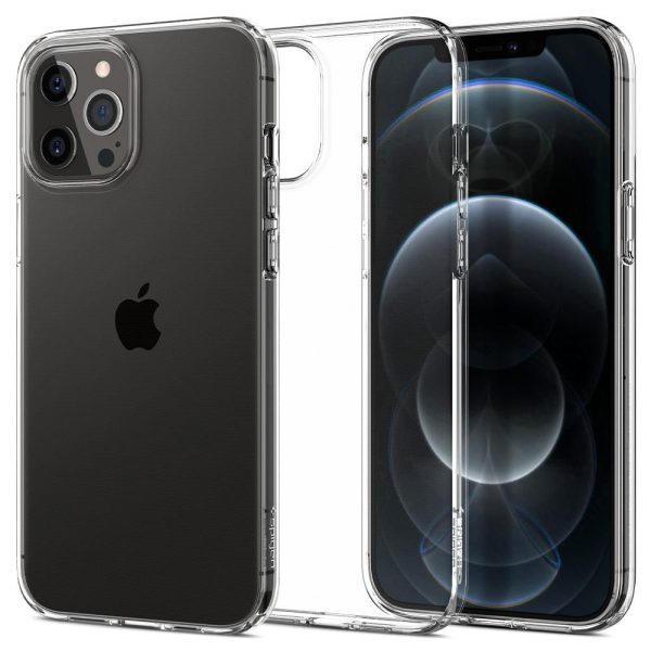 Spigen Liquid Crystal Case Clear for Apple iPhone 12 / 12 Pro (ACS01697) - Image 2