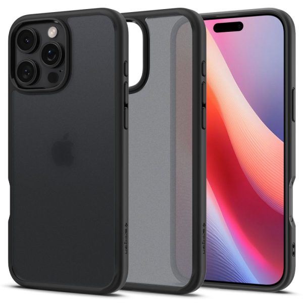 Θήκη Spigen Ultra Hybrid Frost Black-Apple iPhone 16 Pro (ACS08124)