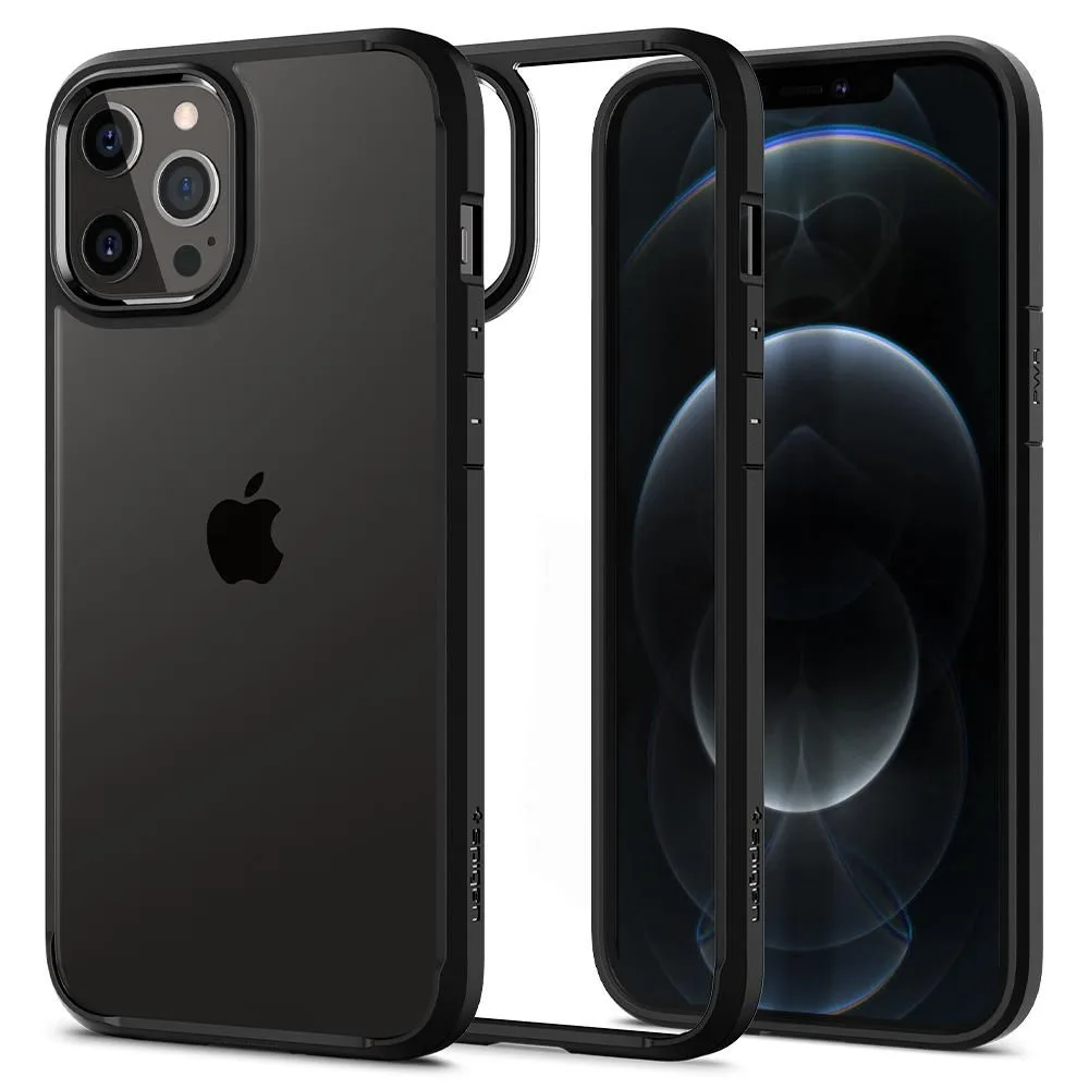 Θήκη iPhone 12 / 12 Pro Spigen Ultra Hybrid Black (ACS01703) - Image 2