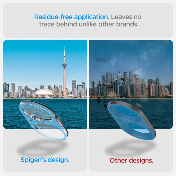 Spigen Lens Protector Optik GLAS.tR 2-Pack Clear-Apple iPhone 16/16 Plus (AGL07923) - Image 13