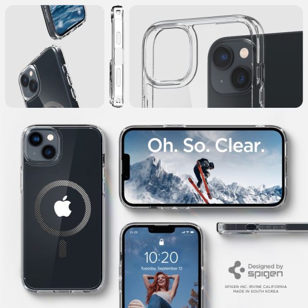 Θήκη Spigen Ultra Hybrid Mag (MagFit) Carbon Fiber-Apple iPhone 14 Plus (ACS04904) - Image 28