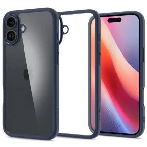 Θήκη iPhone 16 Spigen Ultra Hybrid Navy Blue