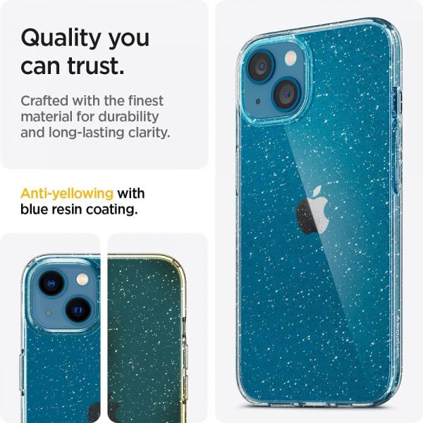 Θήκη Spigen Liquid Crystal Glitter Crystal Quartz - Apple iPhone 13 (ACS03516) - Image 7