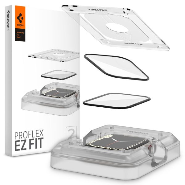 Spigen PROFLEX EZ FIT 2-Pack-Apple Watch Series 41mm (AFL04052) - Image 2