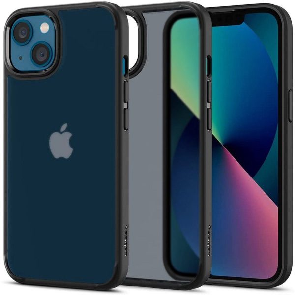 Θήκη Spigen Ultra Hybrid Matte Frost Black - Apple iPhone 13 (ACS03623) - Image 2