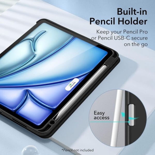 Θήκη ESR Rebound Pencil Case Black - Apple iPad Air 4 (2020) / Air 5 (2022) - Image 7
