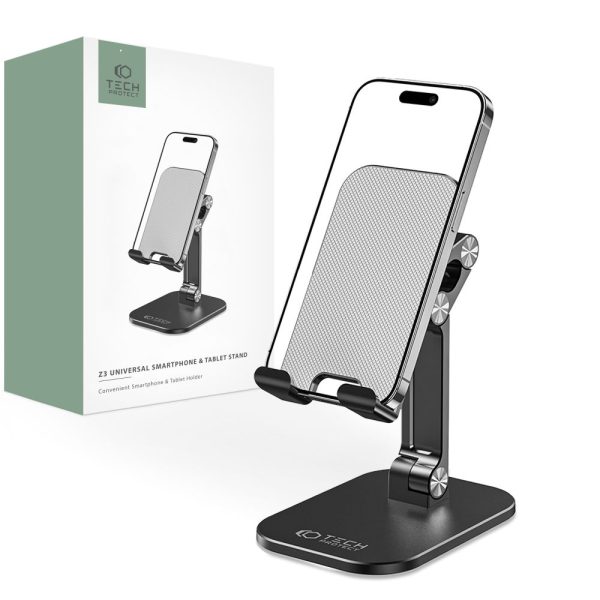 Tech-Protect Z3 Universal Stand Holder Grey for Smartphone & Tablet - Image 7