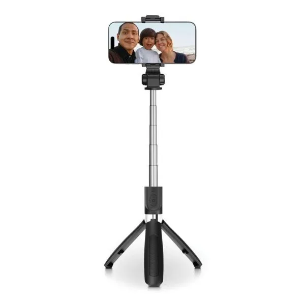 Selfie Stick Τρίποδο Bluetooth Tech-Protect L01S Μαύρο - Image 26