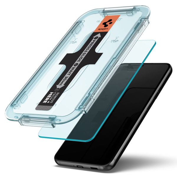 Spigen Screen Protector EZ Fit GLAS.tR 2PCS Clear - Samsung Galaxy S22+ Plus 5G (AGL04145) - Image 3